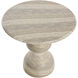 Raul 34 X 30 inch Travertine Look / Dune Outdoor Bistro Table